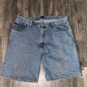 90s / y2k men’s Tommy Hilfiger jorts / jean shorts - size 40 waist